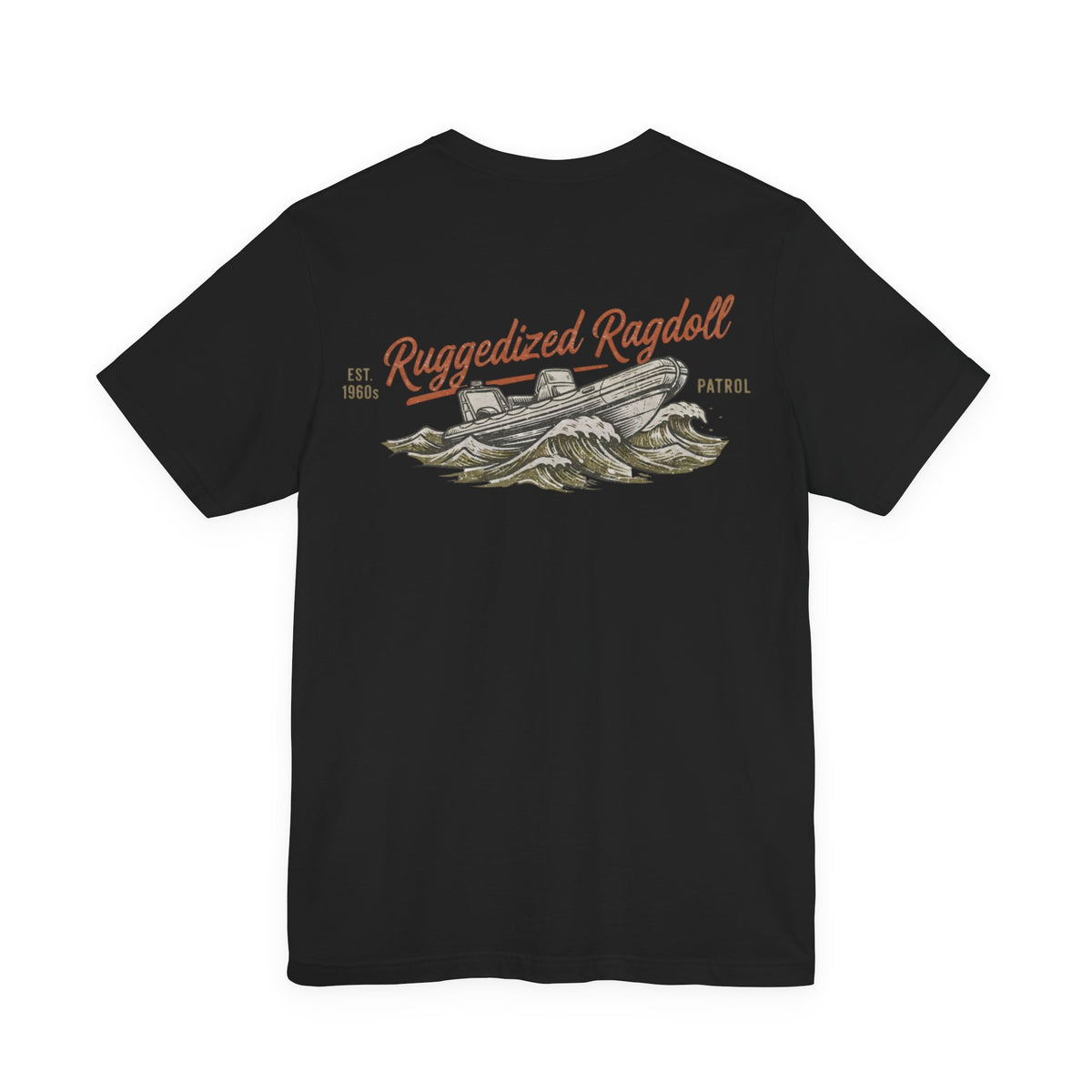 Ruggedized Ragdoll - Unisex Cotton Jersey Tee