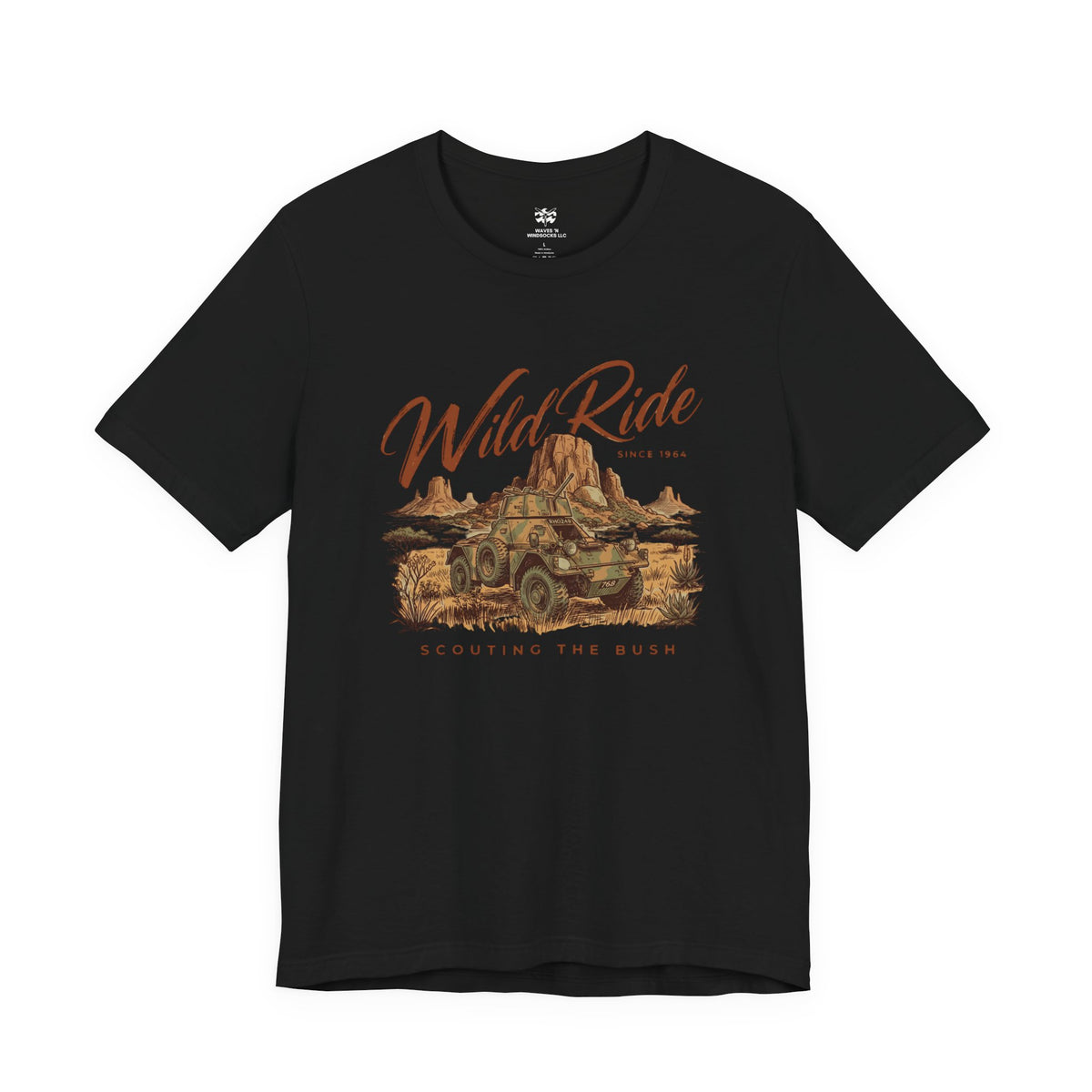 Wild Ride- Unisex Cotton Jersey Short Sleeve Tee