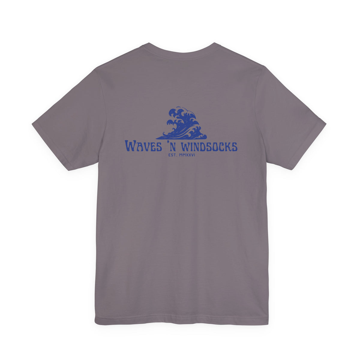 W&W Blue Wave - Men's Cotton Jersey Tee