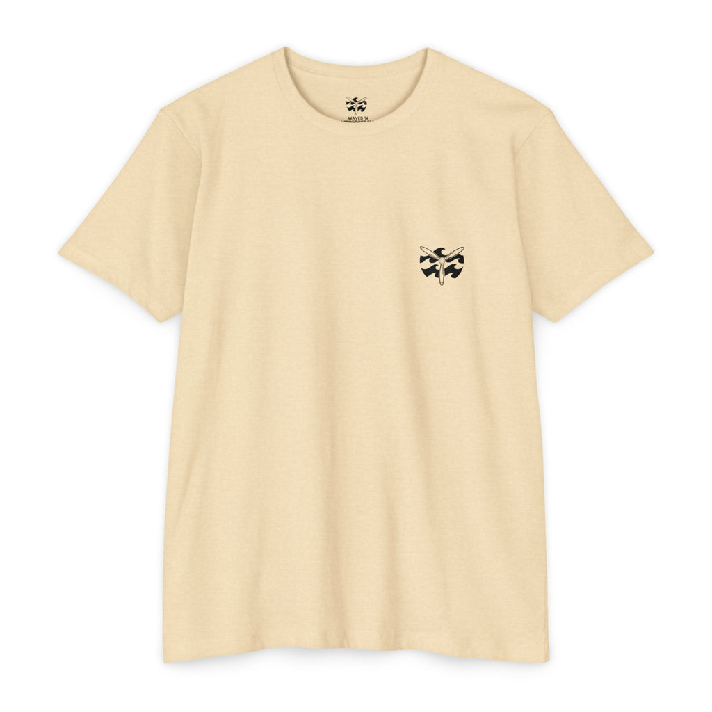 Somali Summer - Men's Breach Tee, graphic tee, cream, front