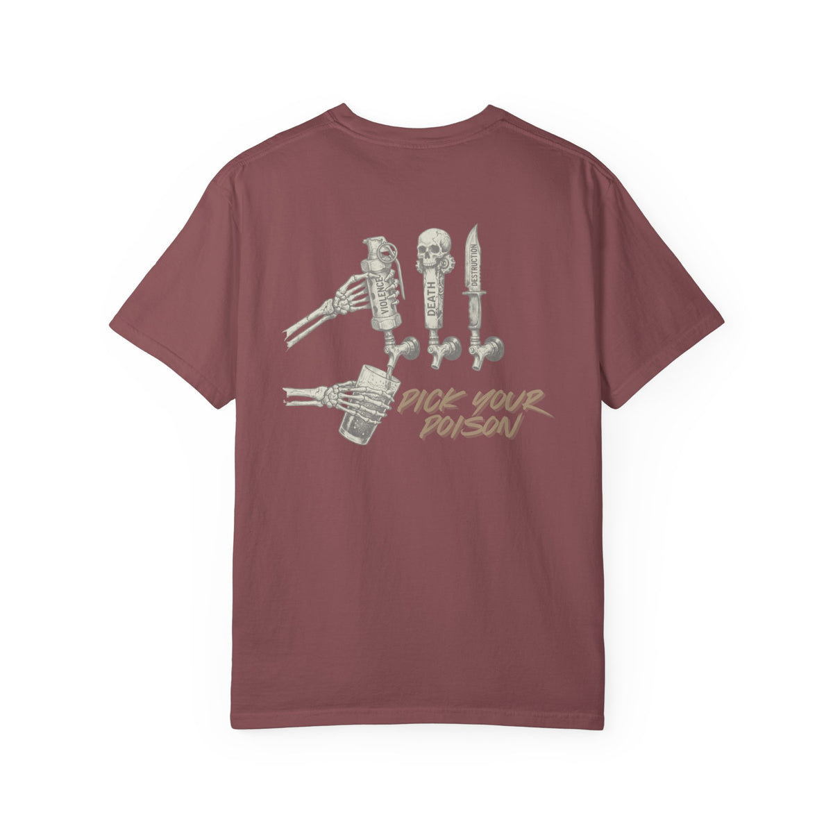 Pick your Poison- Unisex Comfort Colors Garment-Dyed T-shirt