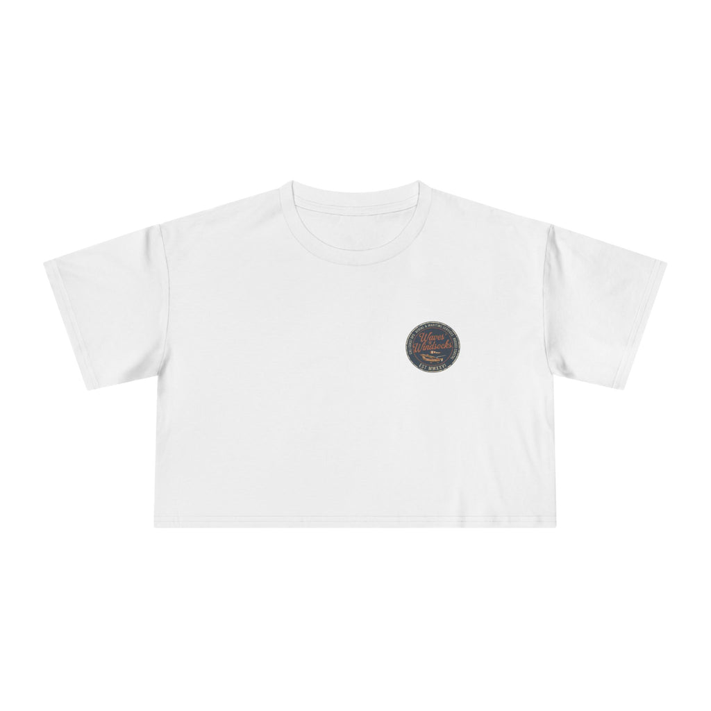 Coastal Calling - Women's Medium Weight Cropped Tee