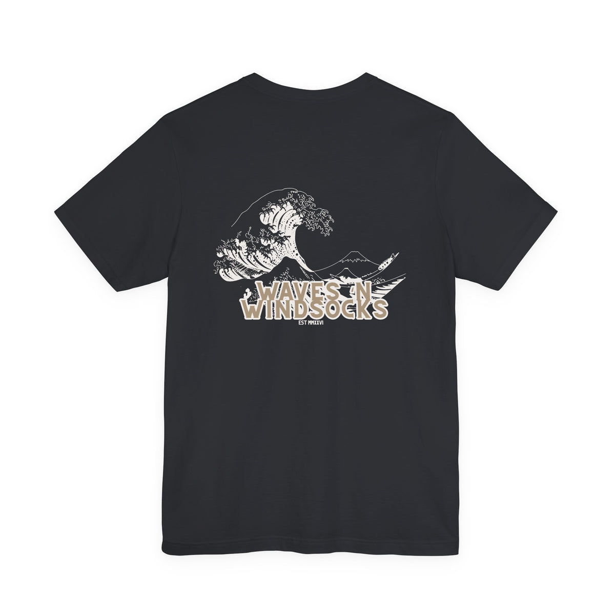W&W Kanagawa Wave - Unisex Cotton Jersey Tee
