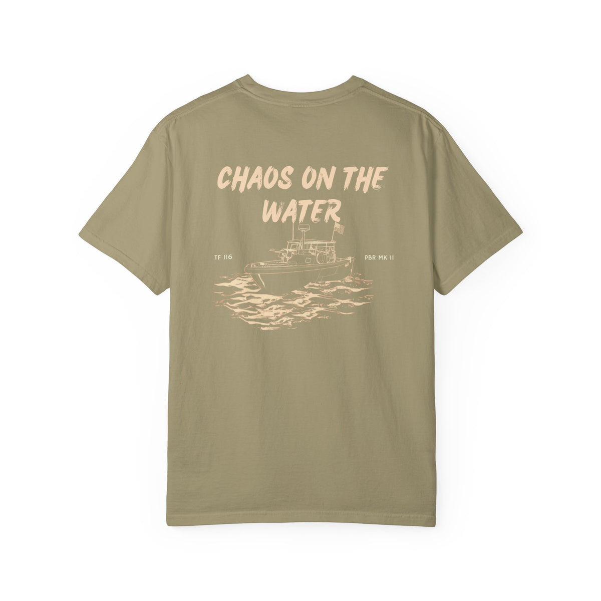 Chaos on the Water -Unisex Comfort Colors Garment-Dyed T-Shirt