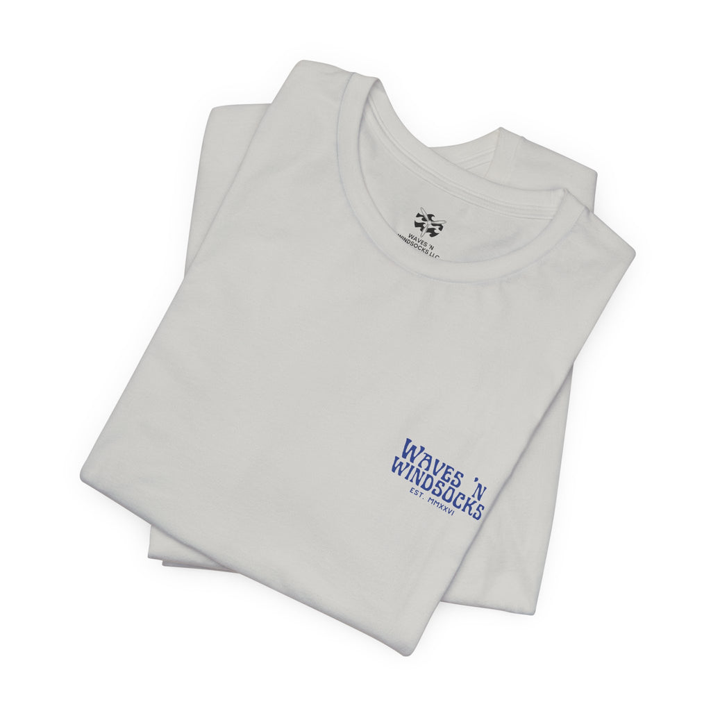 W&W Blue Wave - Men's Cotton Jersey Tee