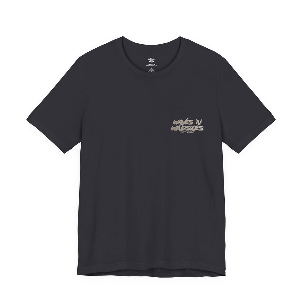 Comin' In Hot - Men's Viper Tee, graphic tee, dark gray, front