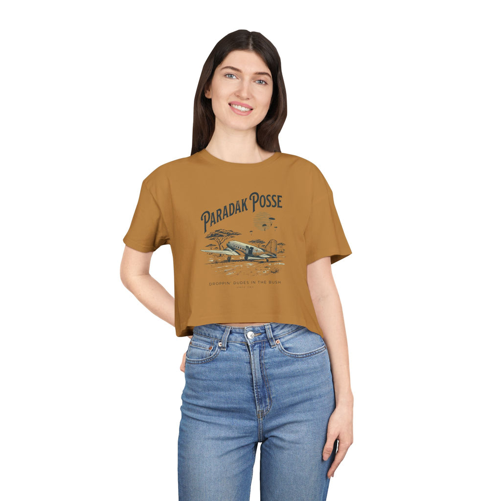 Paradak Posse - Women's Medium Weight Cropped Tee