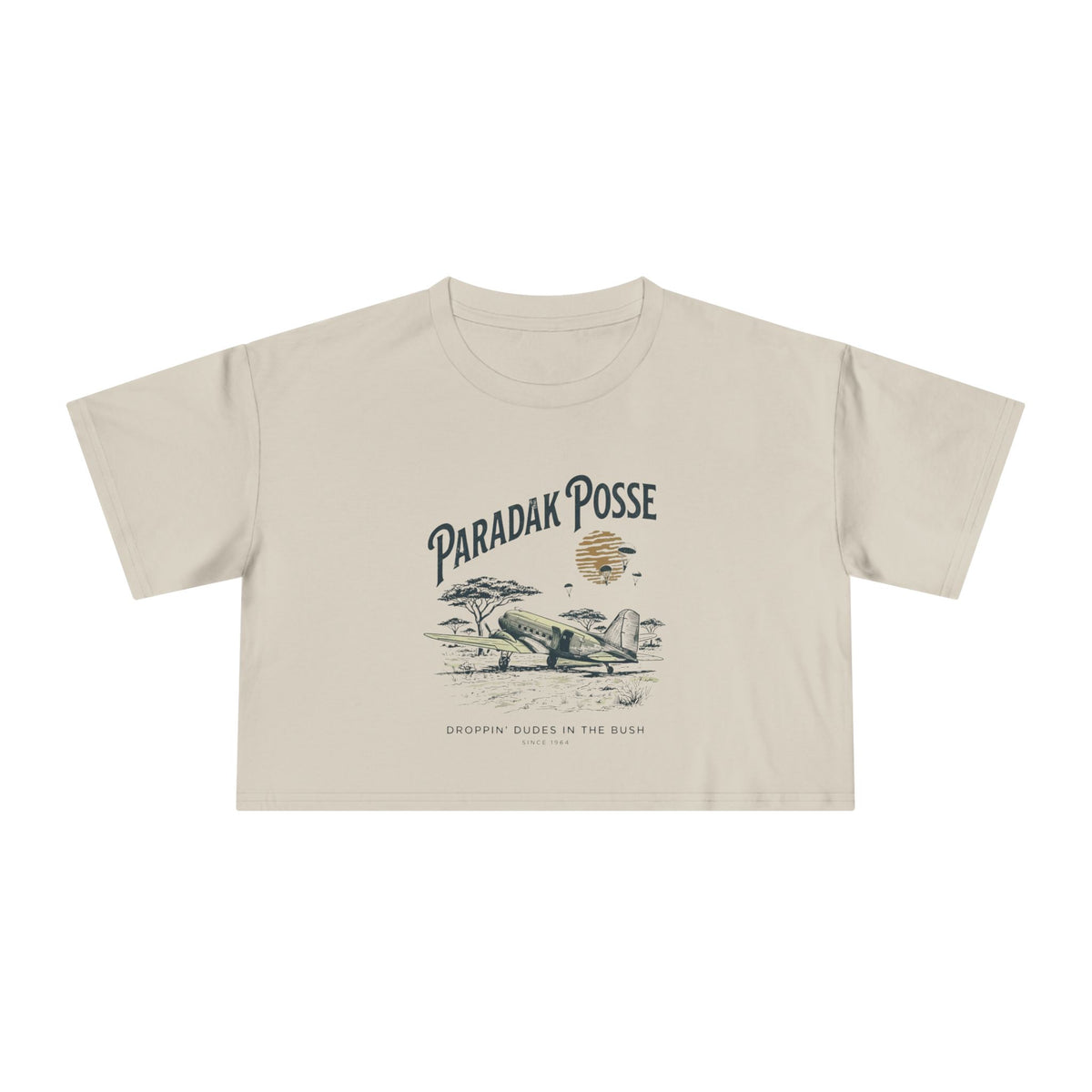 Paradak Posse - Women's Medium Weight Cropped Tee