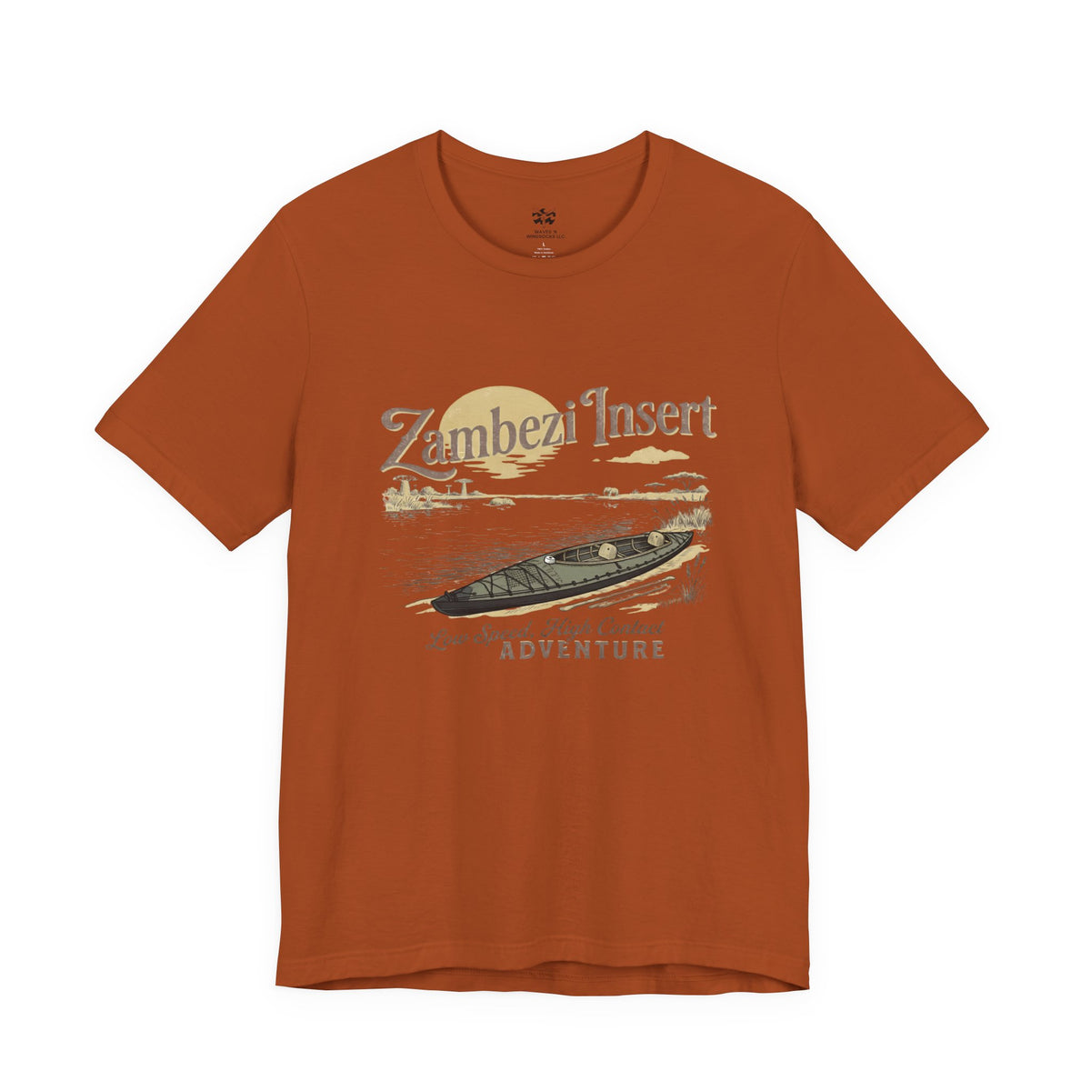 Zambezi Insert- Unisex Cotton Jersey Short Sleeve Tee