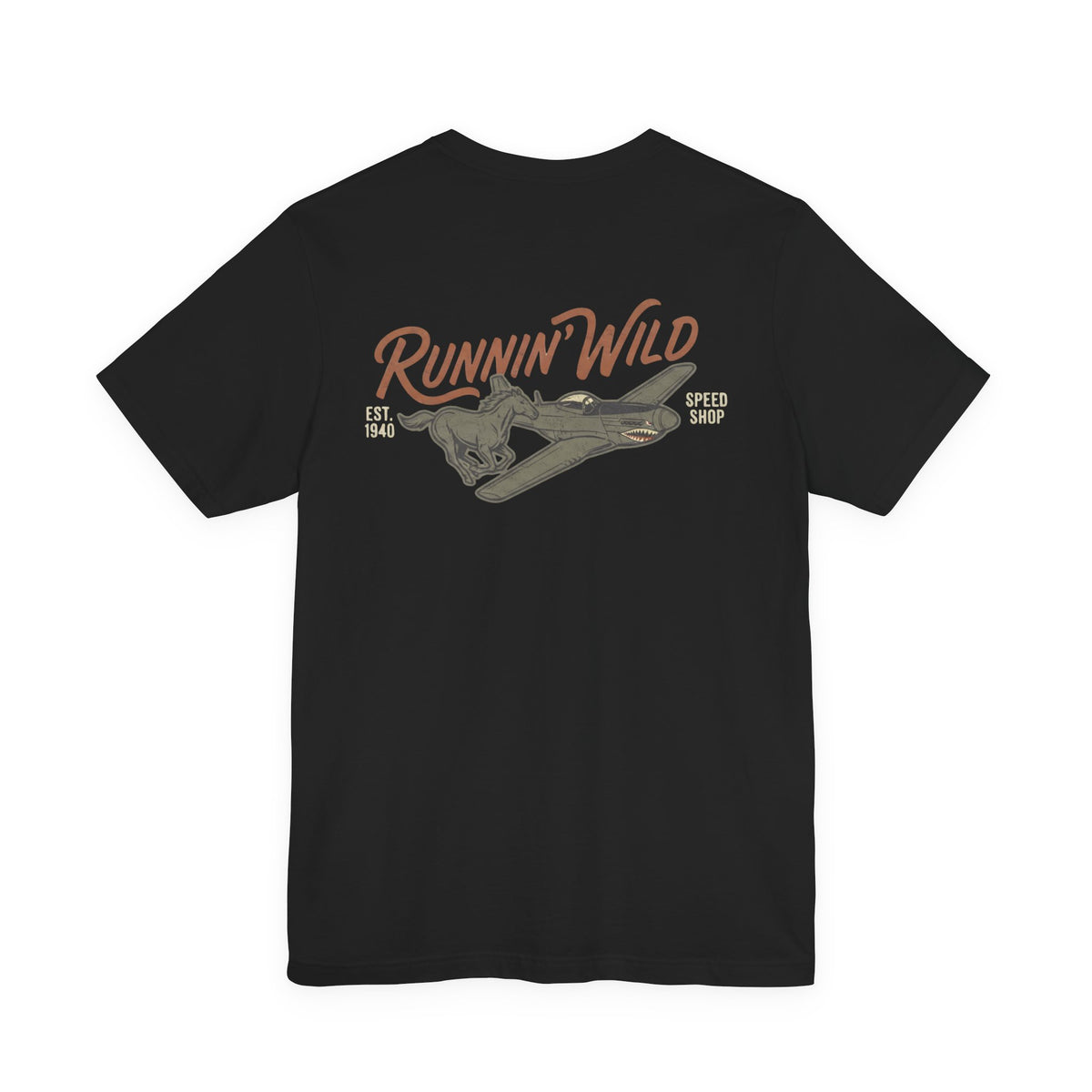 Runnin' Wild - Unisex Cotton Jersey Tee