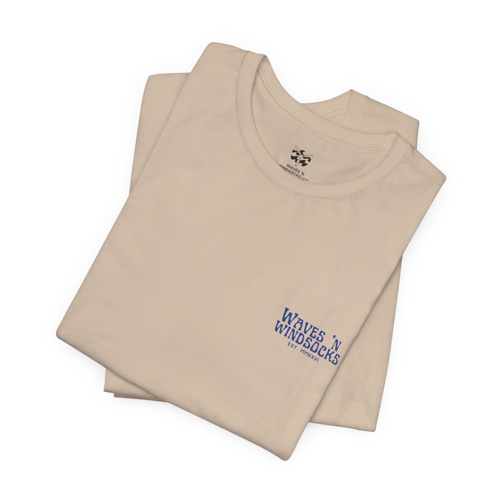 W&W Blue Wave - Men's Cotton Jersey Tee