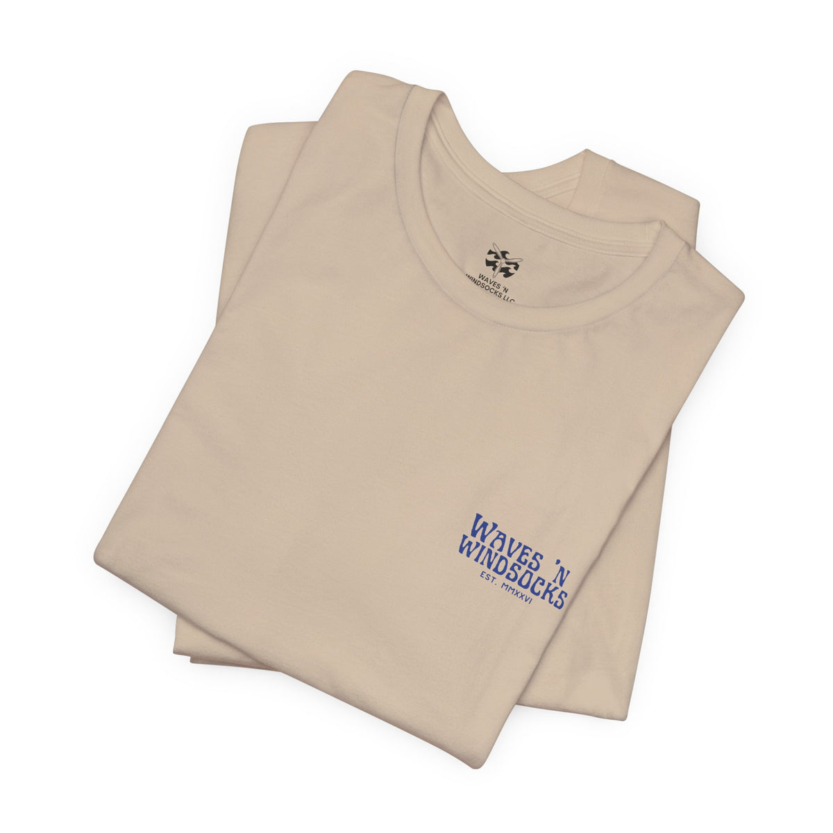 W&W Blue Wave - Men's Cotton Jersey Tee