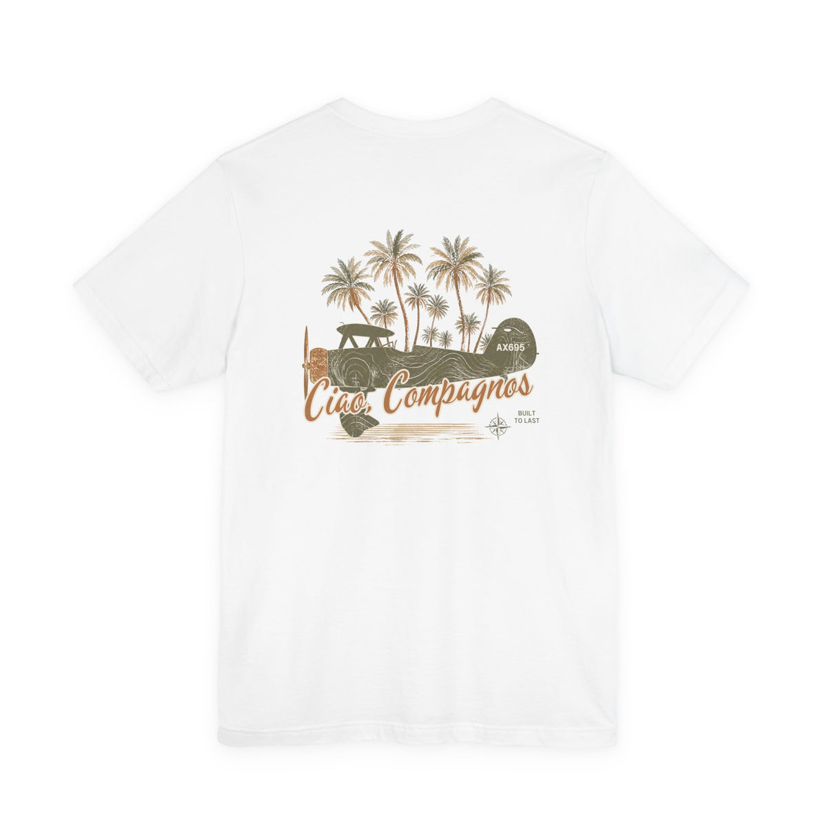 Ciao, Compagno - Unisex Cotton Jersey Tee