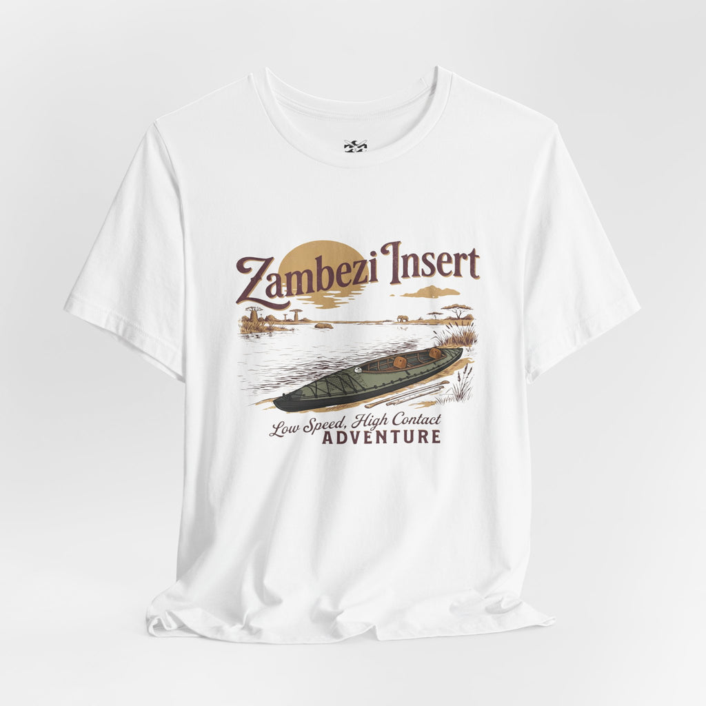 Zambezi Insert- Unisex Cotton Jersey Short Sleeve Tee