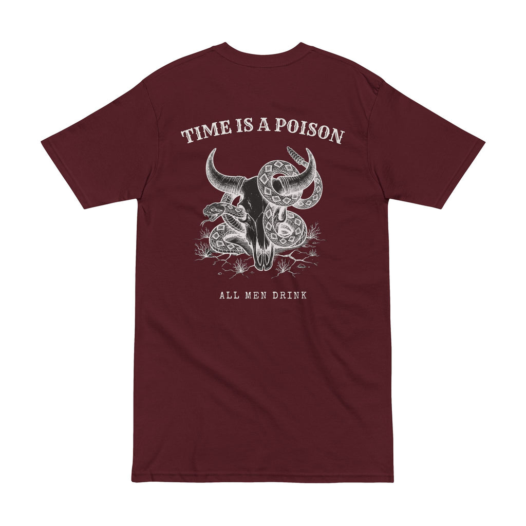 Time is a Poison - Men's Heavyweight Tee