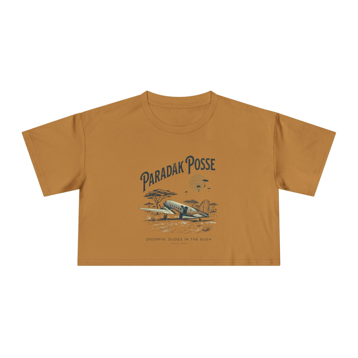 Paradak Posse - Women's Medium Weight Cropped Tee