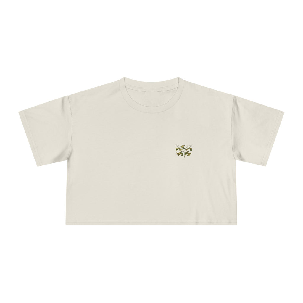 W&W Rhodesian Bush - Women's Medium Weight Cropped Tee