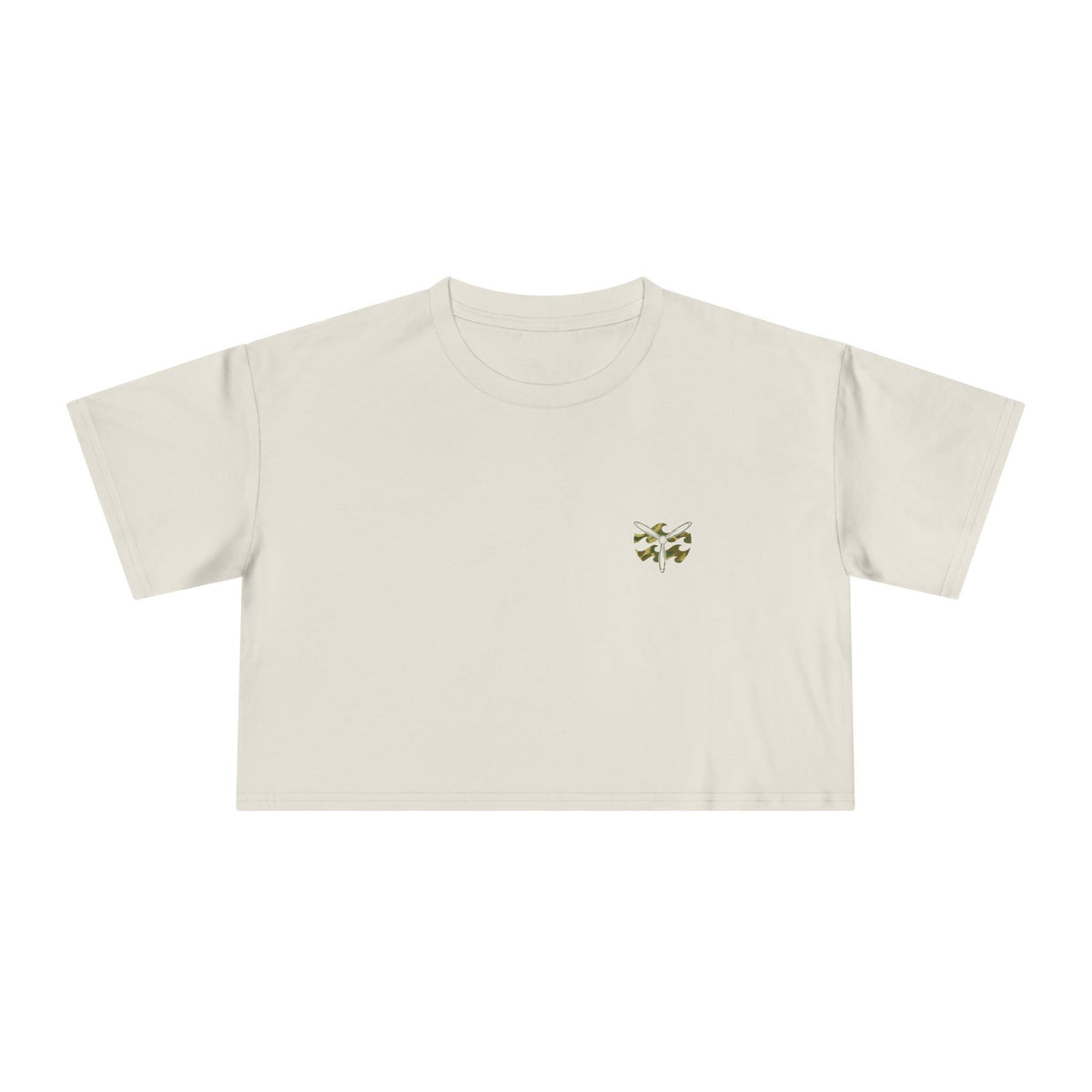 W&W Rhodesian Bush - Women's Medium Weight Cropped Tee