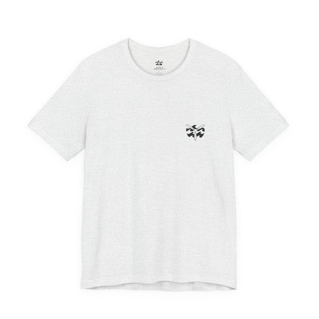 Hot Launch - Men's Viper Tee, graphic tee, ash, front