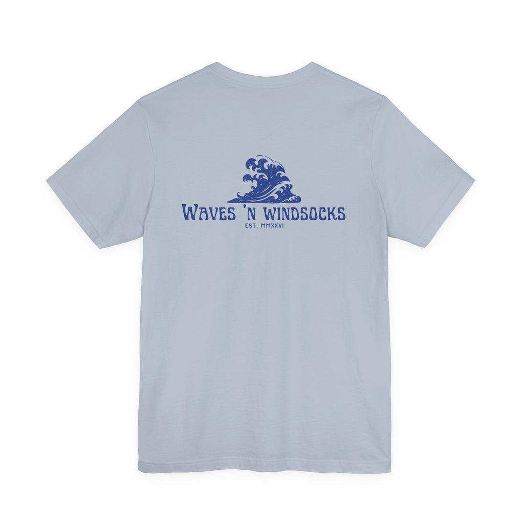 W&W Blue Wave - Men's Cotton Jersey Tee