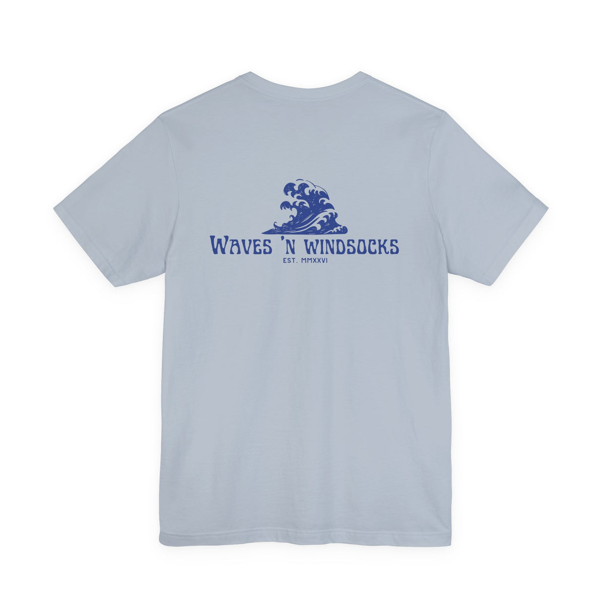 W&W Blue Wave - Men's Cotton Jersey Tee