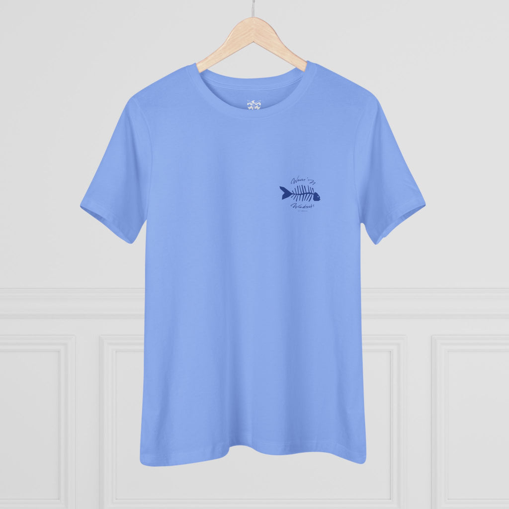 W&W Fishbone - Women's Relaxed Fit Cotton Tee