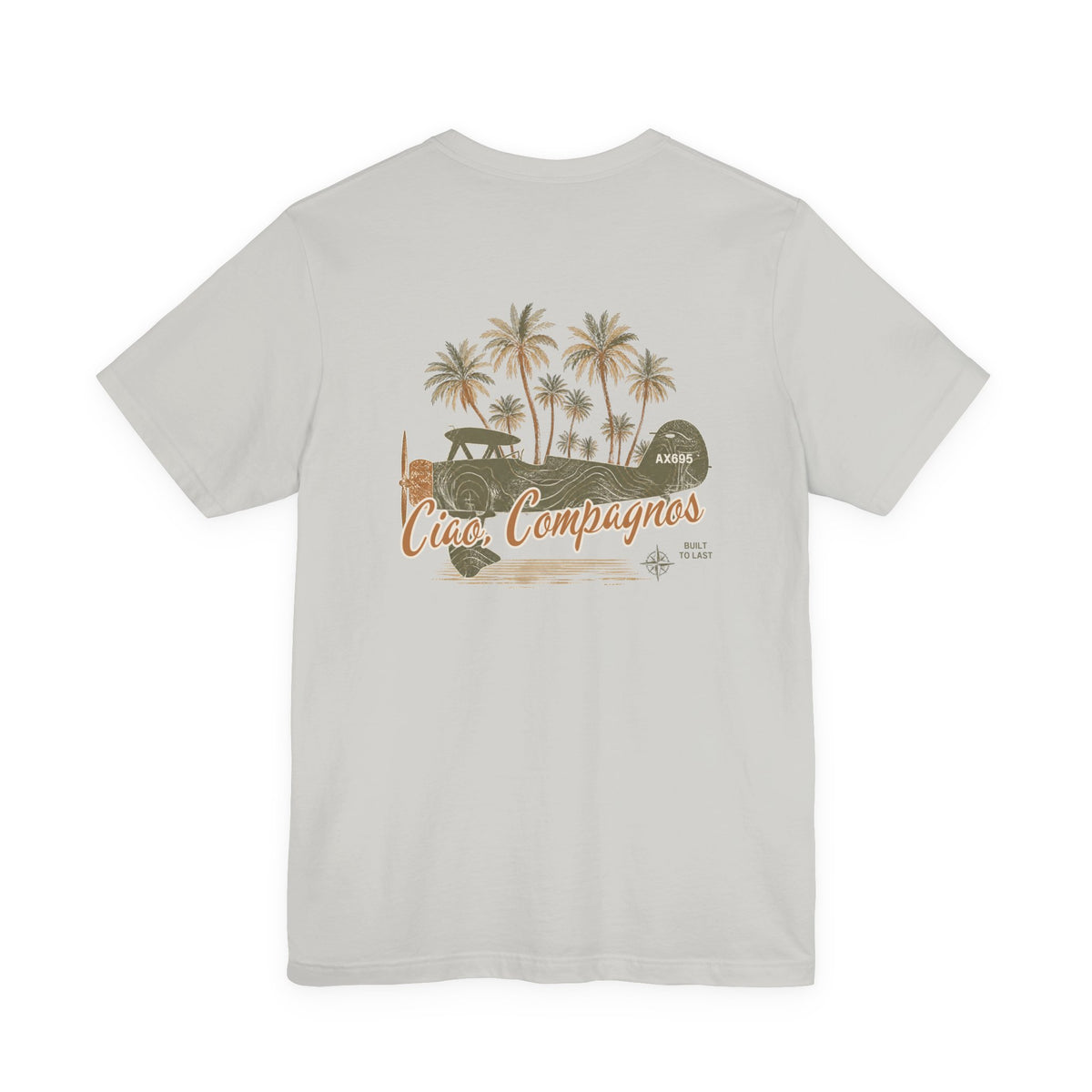 Ciao, Compagno - Unisex Cotton Jersey Tee