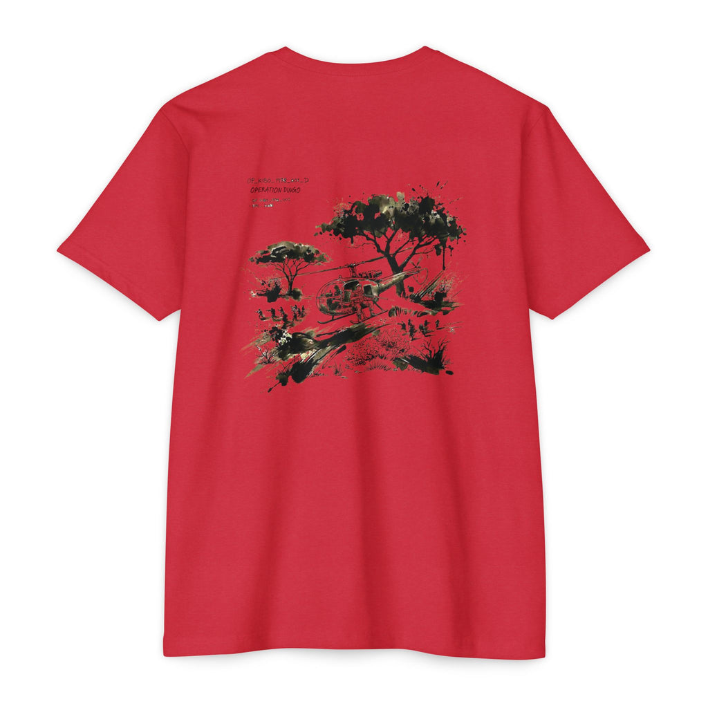 Operation Dingo - Men's Viper Tee, graphic tee, red, back