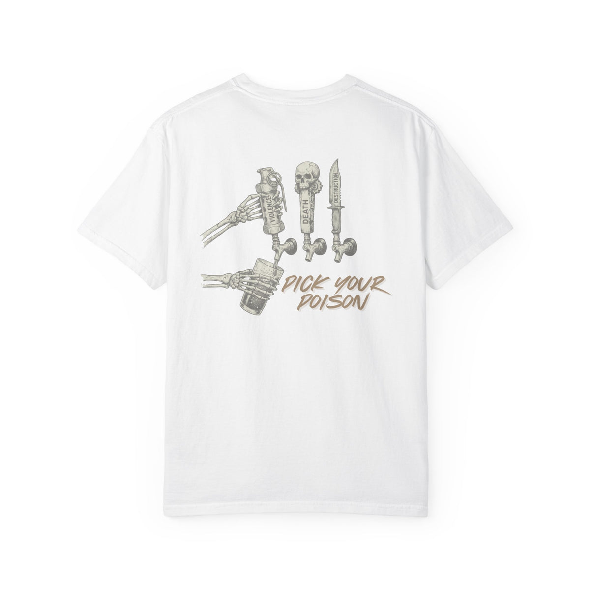 Pick your Poison- Unisex Comfort Colors Garment-Dyed T-shirt
