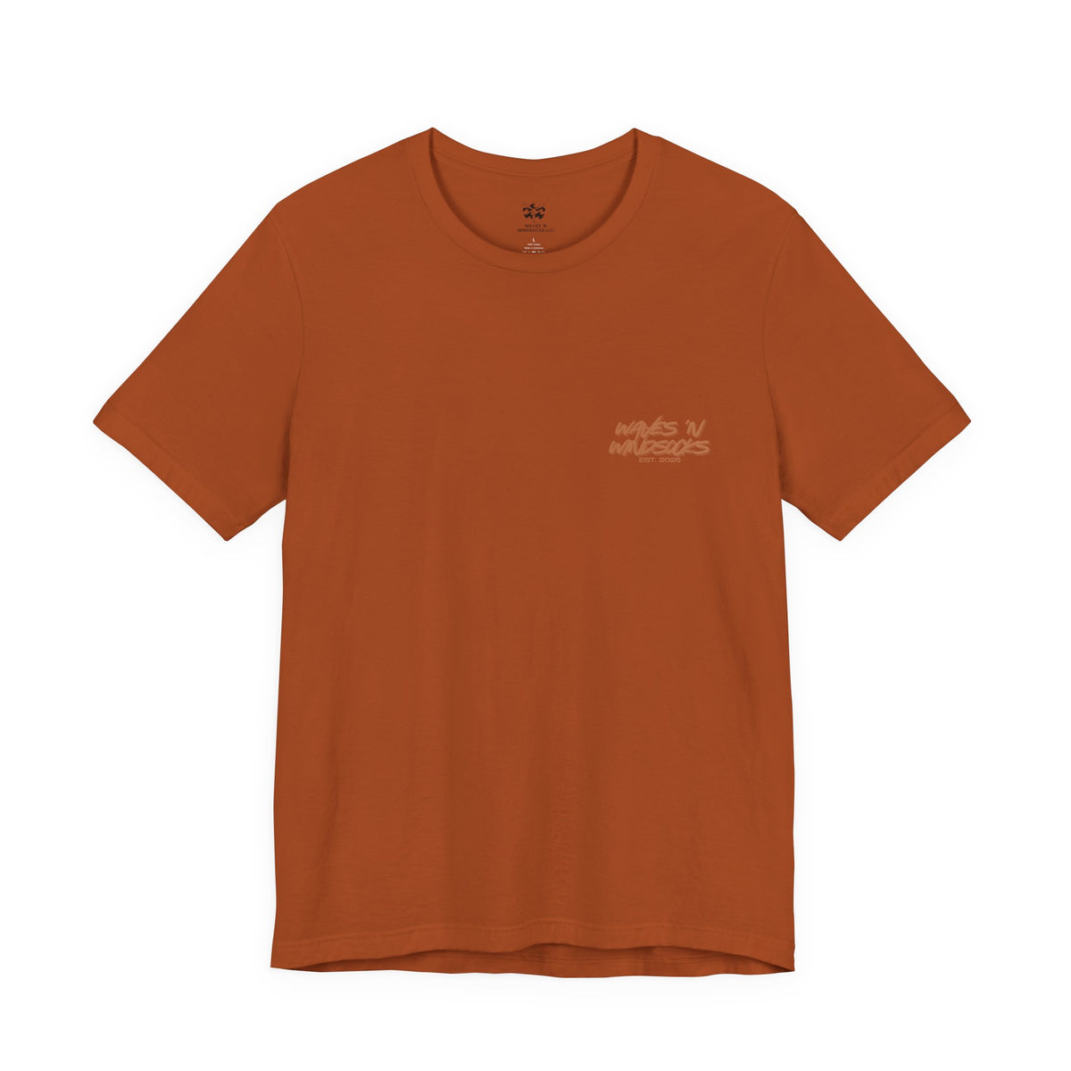 Runnin' Wild - Women's Flux Tee, graphic tee, autumn, front