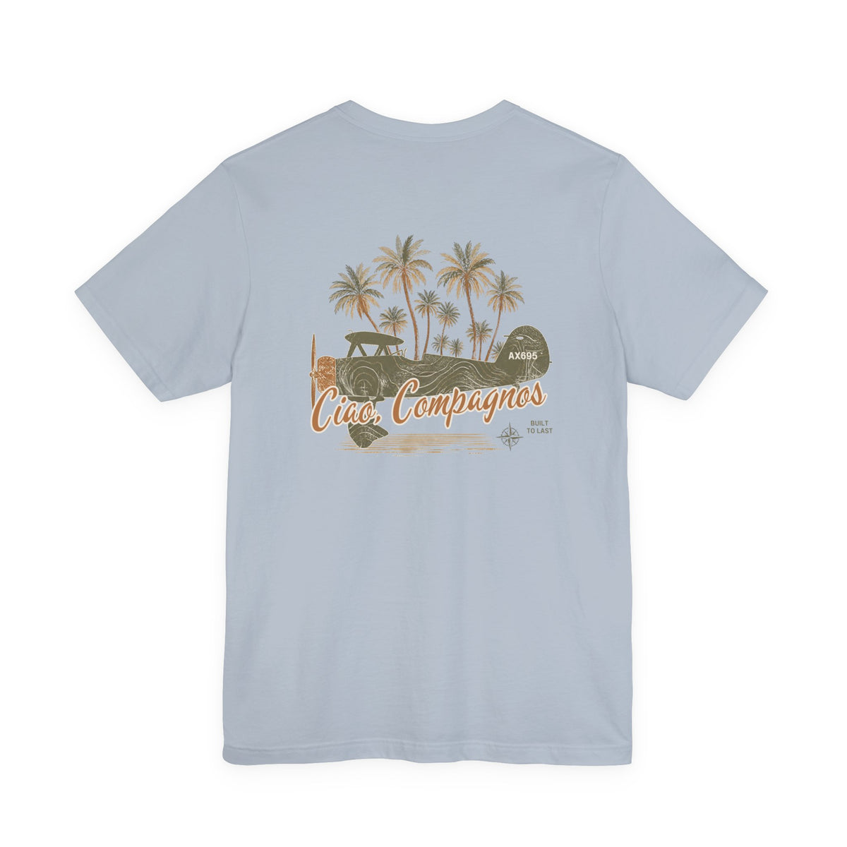 Ciao, Compagno - Unisex Cotton Jersey Tee
