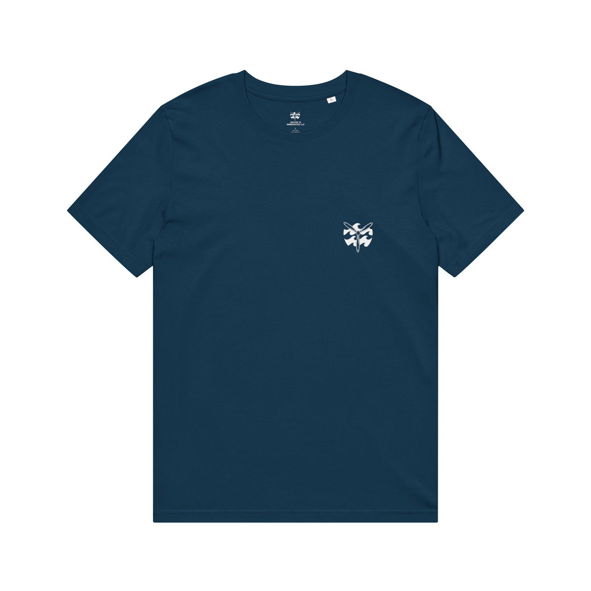 Dropping Trouble Since 1964 - Men's Aegis Tee, graphic tee, french navy, front