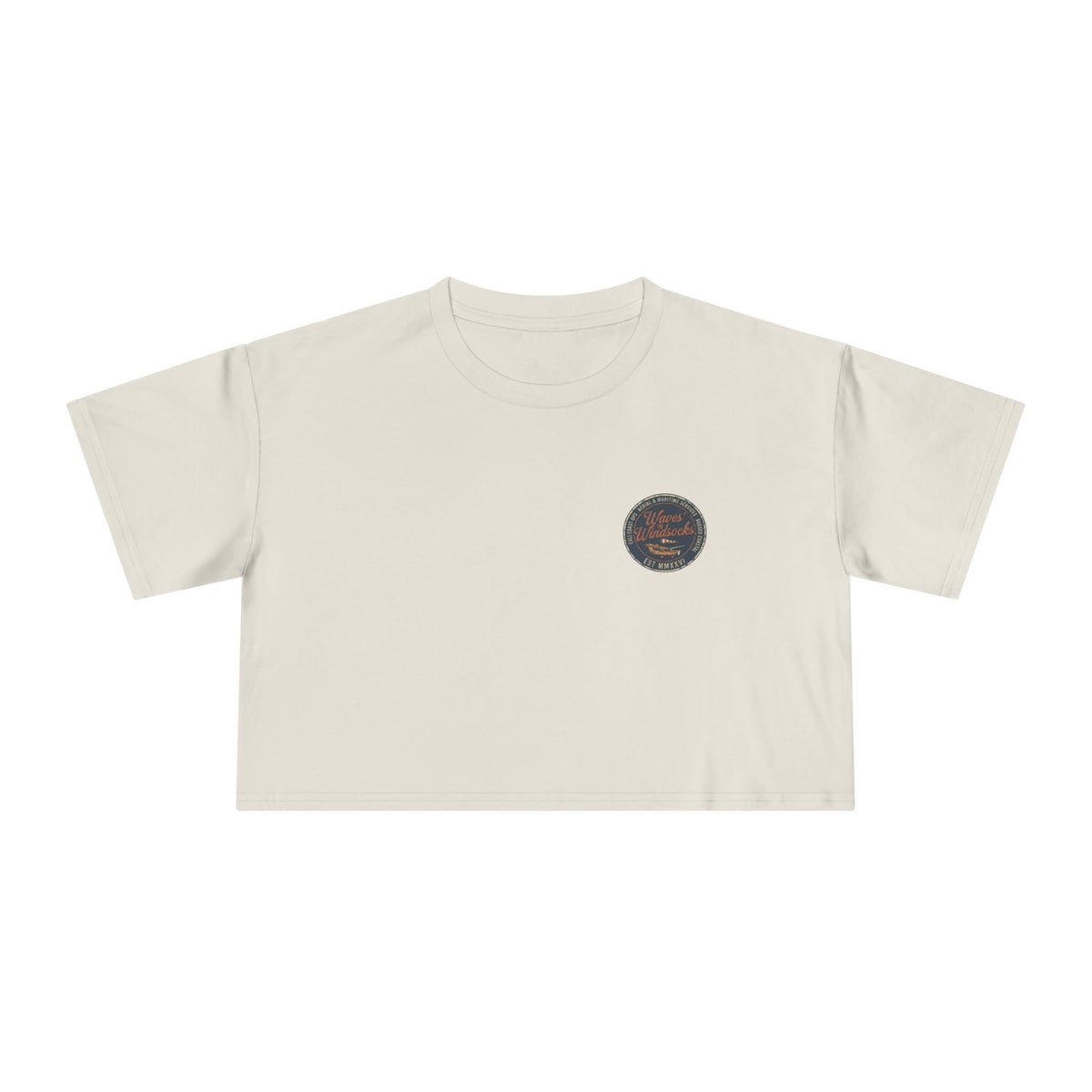 Coastal Calling - Women's Medium Weight Cropped Tee
