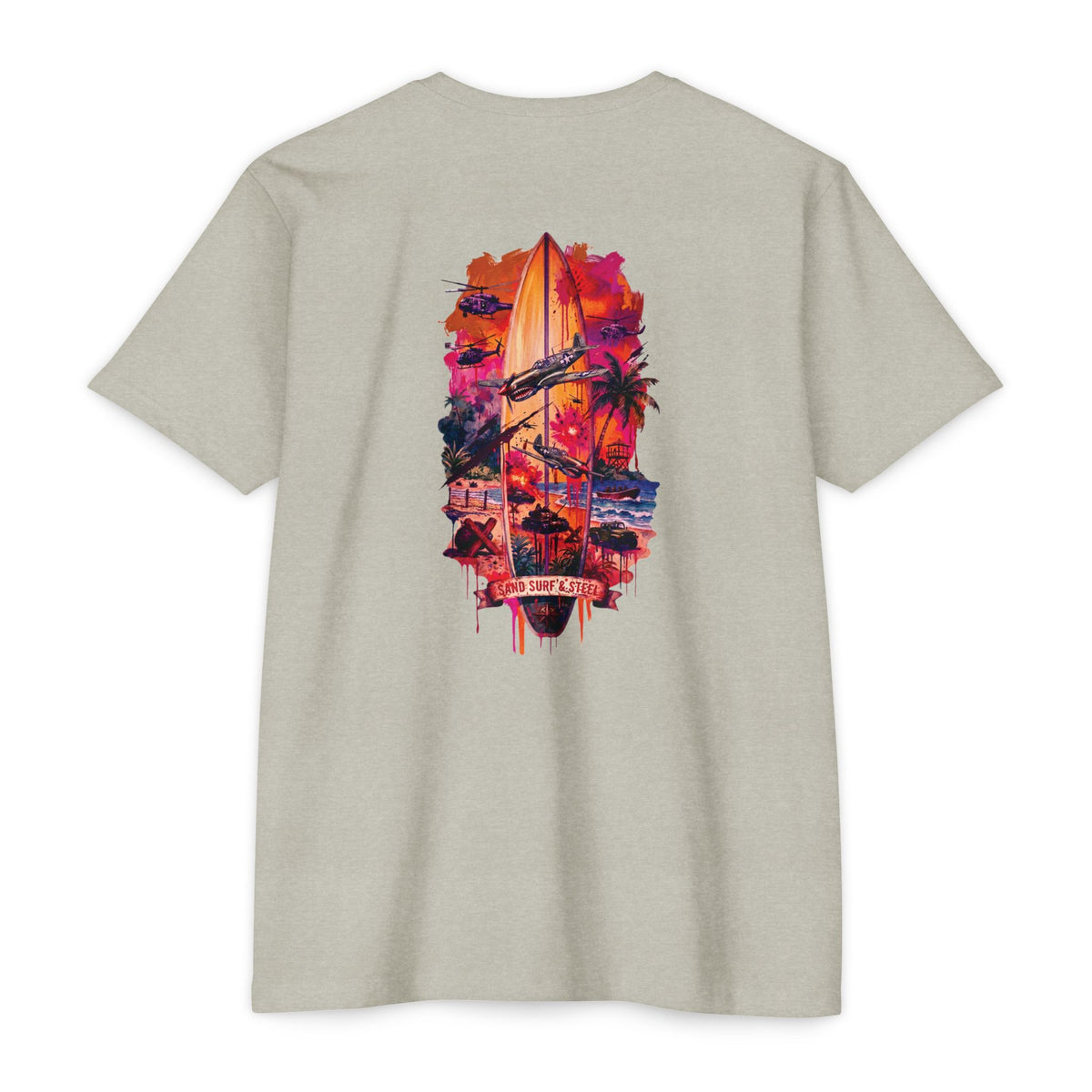 Beachbound Aviator - Men's Cotton/Poly Tee