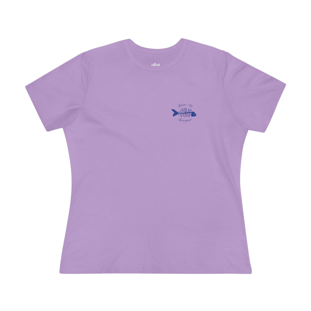 W&W Fishbone - Women's Relaxed Fit Cotton Tee