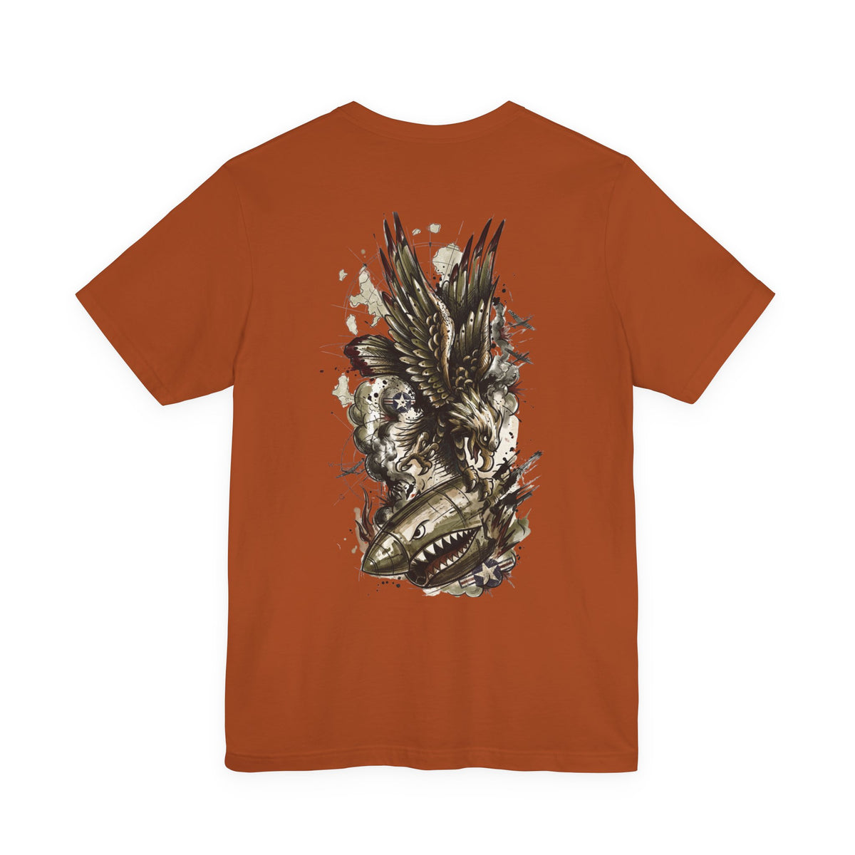 Comin' In Hot - Men's Viper Tee, graphic tee, autumn, back