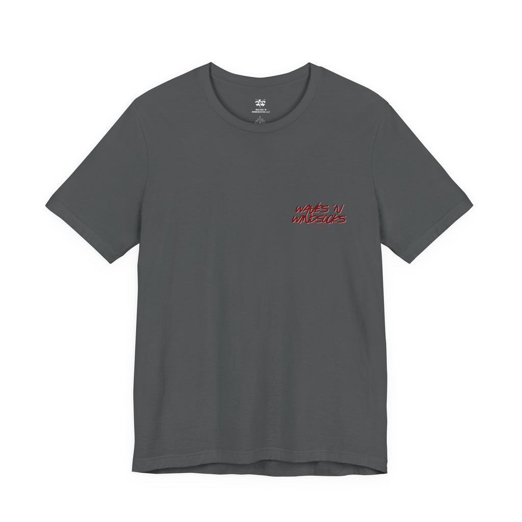 Nasty Business - Unisex Relaxed Fit Tee, graphic tee, asphalt, front