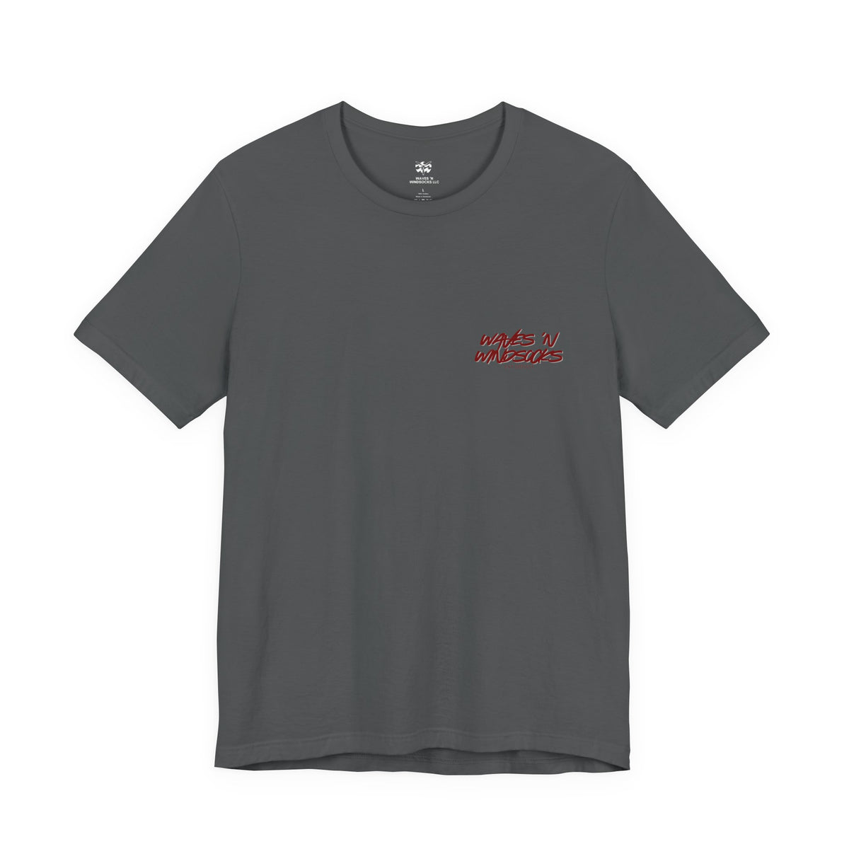 Nasty Business - Unisex Relaxed Fit Tee, graphic tee, asphalt, front