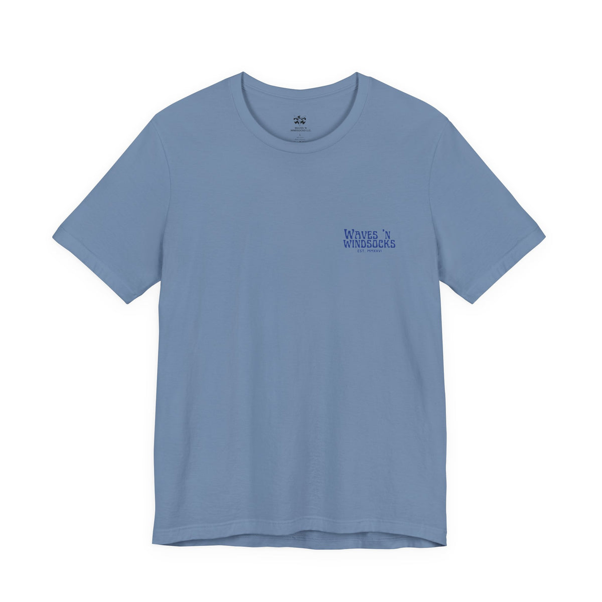 W&W Blue Wave - Men's Cotton Jersey Tee