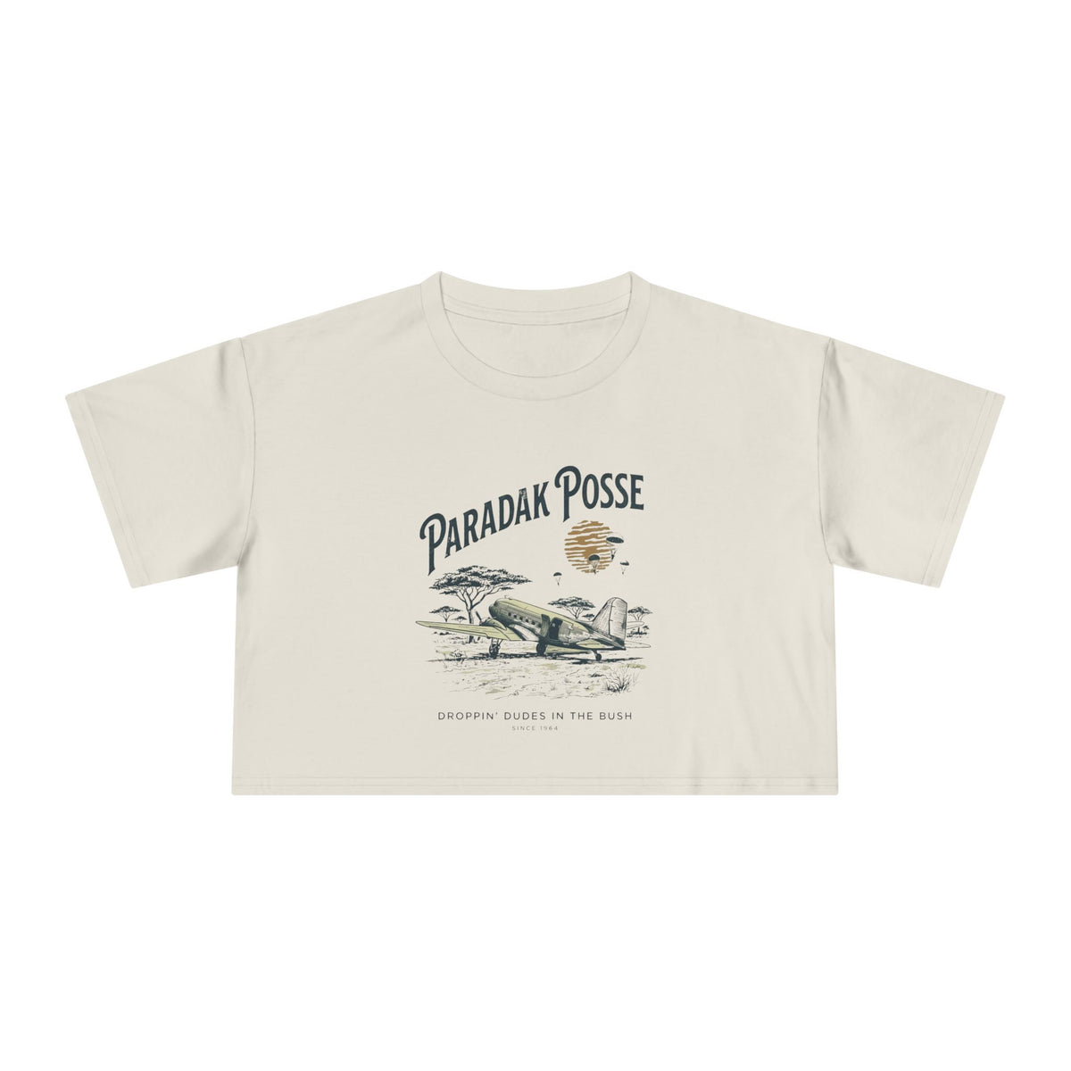 Paradak Posse - Women's Medium Weight Cropped Tee