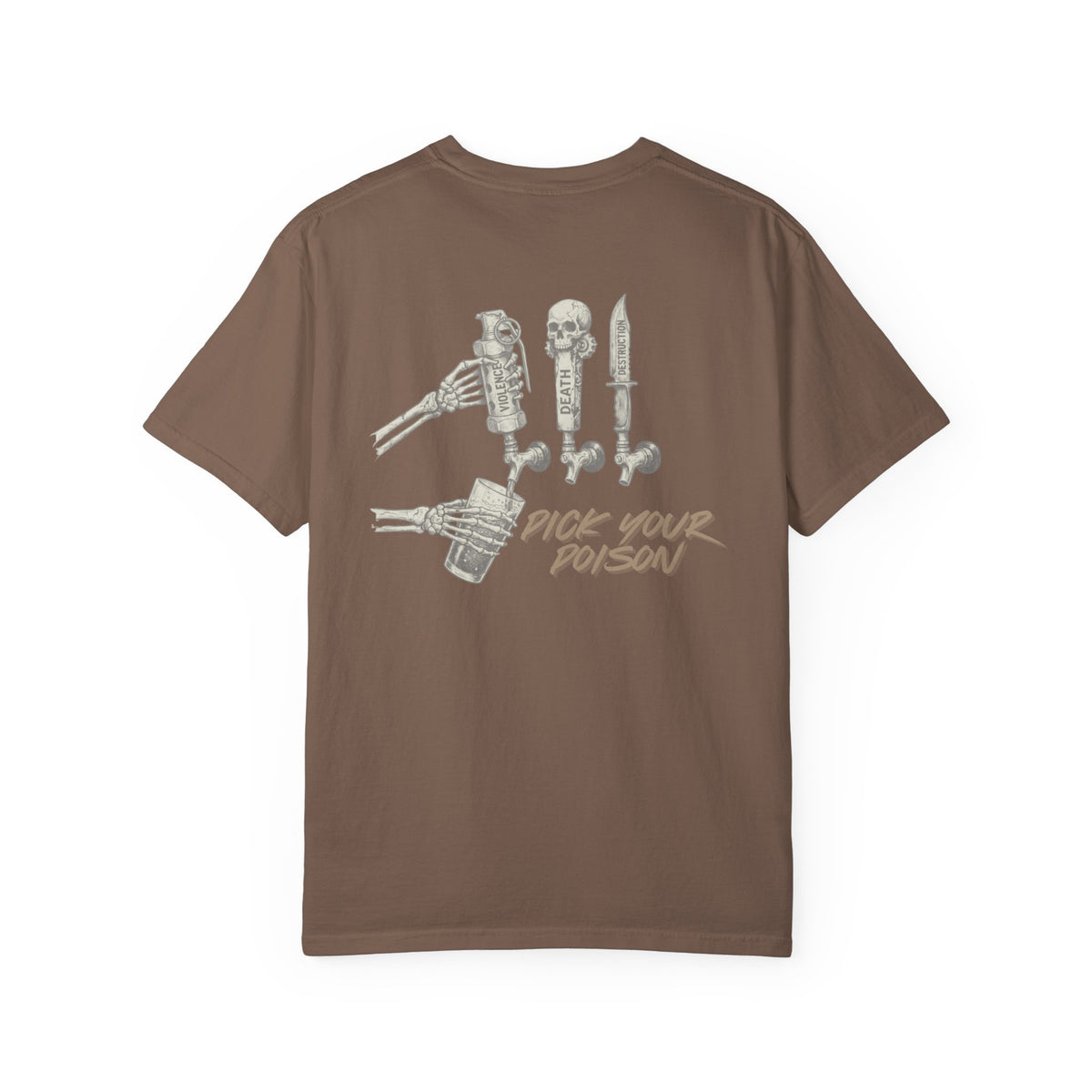 Pick your Poison- Unisex Comfort Colors Garment-Dyed T-shirt