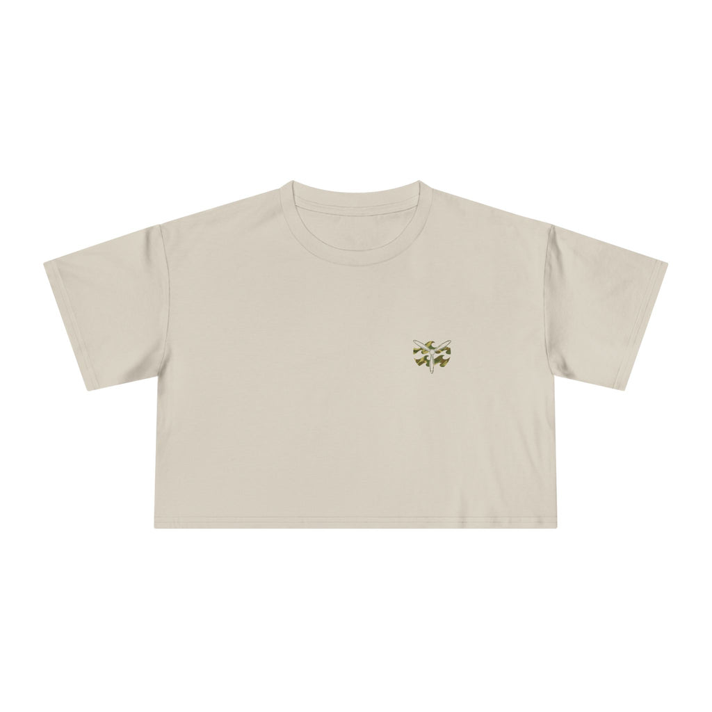W&W Rhodesian Bush - Women's Medium Weight Cropped Tee