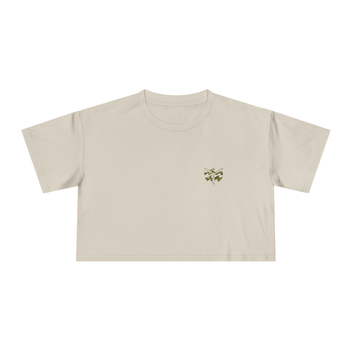 W&W Rhodesian Bush - Women's Medium Weight Cropped Tee