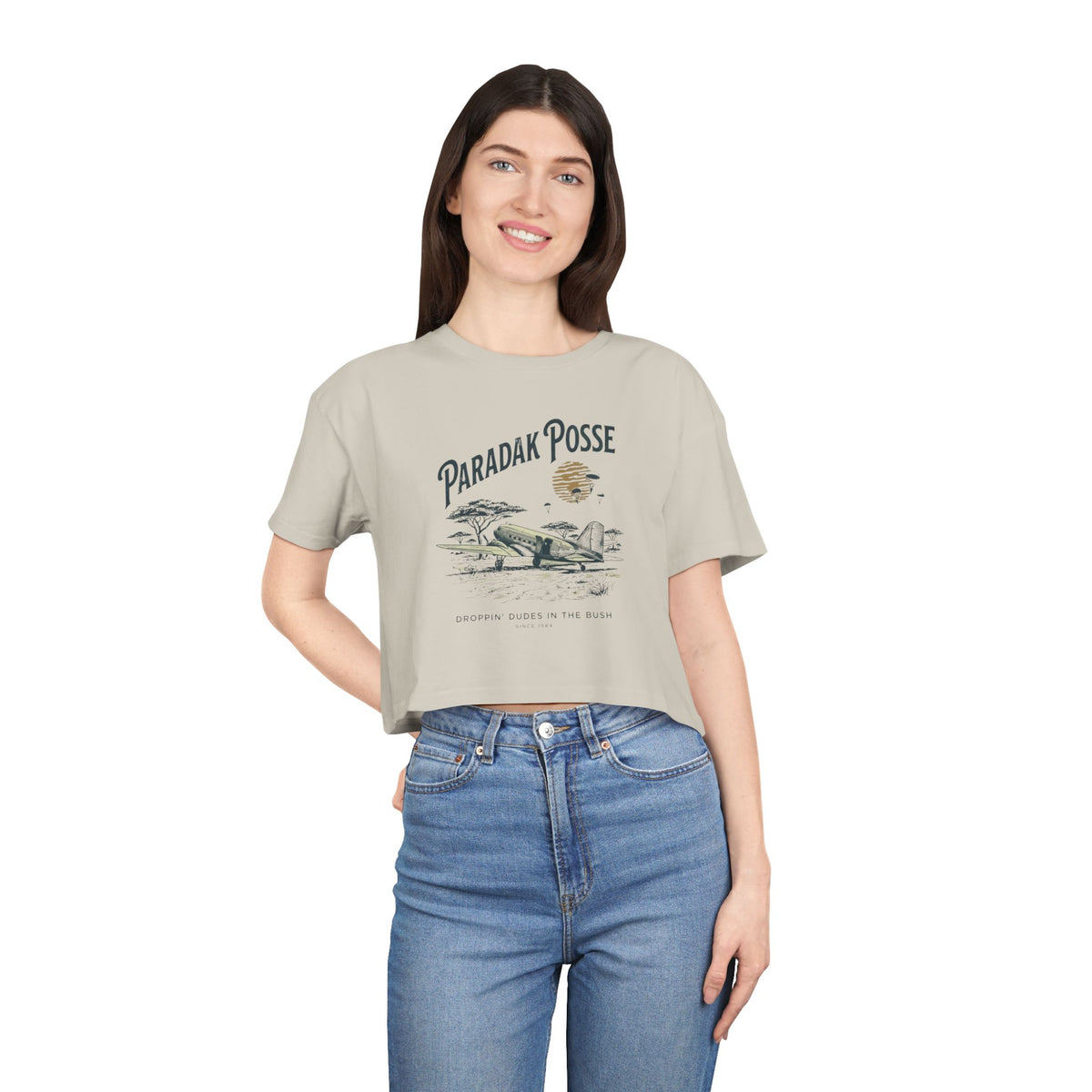 Paradak Posse - Women's Medium Weight Cropped Tee