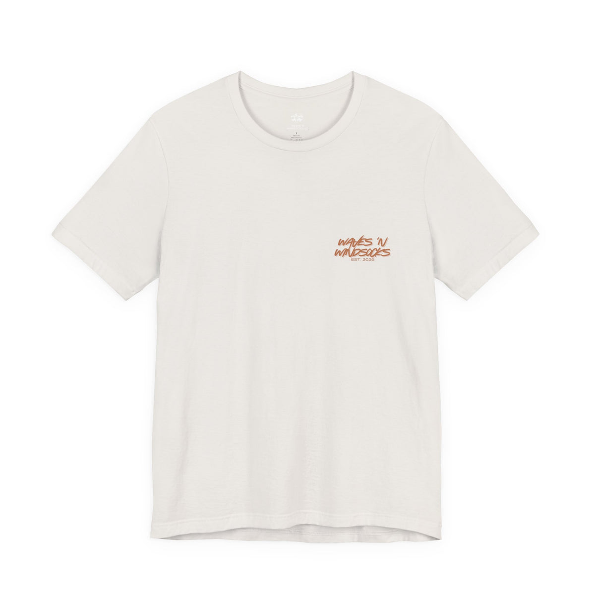 Chasing Tail - Men's Viper Tee, graphic tee, vintage white, front
