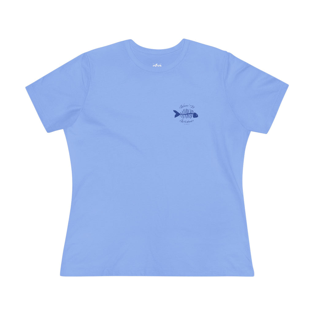 W&W Fishbone - Women's Relaxed Fit Cotton Tee