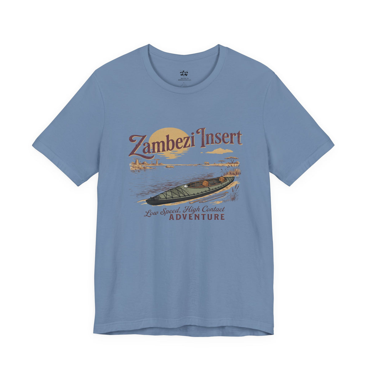 Zambezi Insert- Unisex Cotton Jersey Short Sleeve Tee