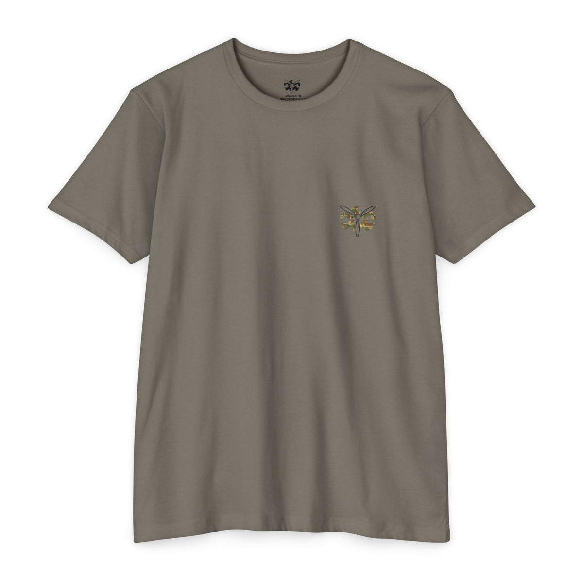 Rhodesian Off-Roading Club - Men's Breach Tee, graphic tee, warm gray, front