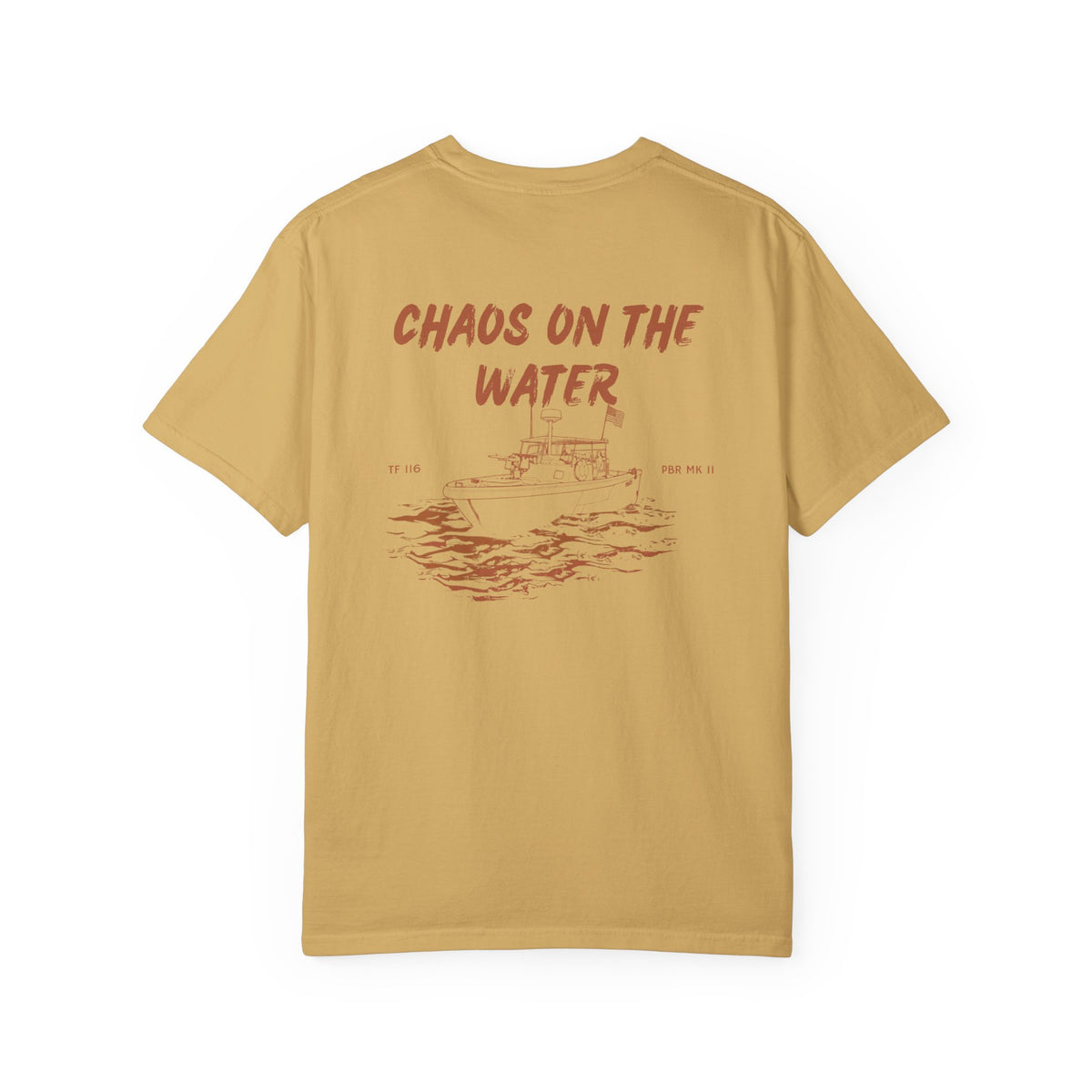 Chaos on the Water -Unisex Comfort Colors Garment-Dyed T-Shirt
