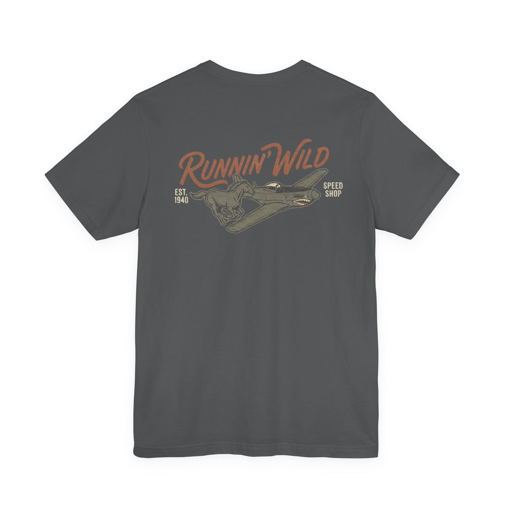 Runnin' Wild - Unisex Cotton Jersey Tee